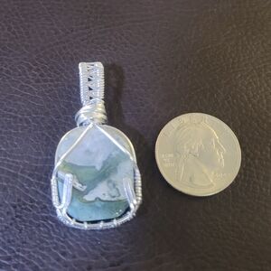 Moss Agate Pendant